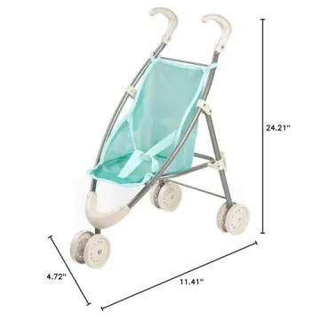 Miniland Doll Stroller Mint Perfect for 15 Inch Dolls