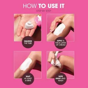 Nad's Hair Removal Cream for Women - Fast & Effective