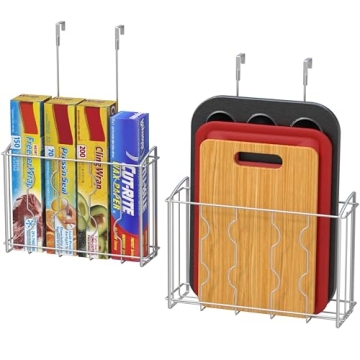 Simple Houseware Over the Cabinet Organizer Holder - 2 Pack