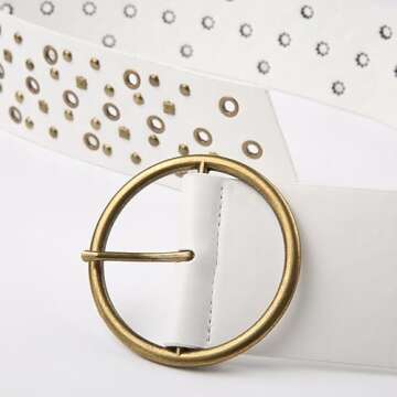 ABYOVRT Vintage Y2K Belt for Chic Women