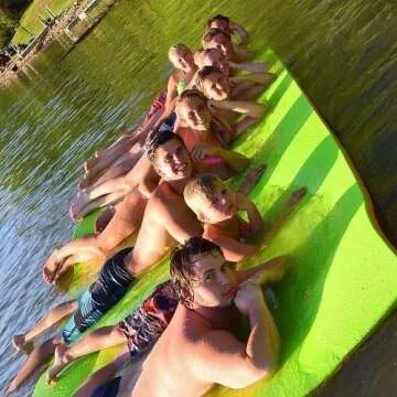 Rubber Dockie Floating Water Mat Lily Pad for Swimming Lakes Boats Rivers Ocean