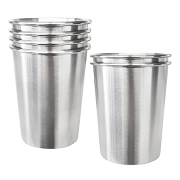 YOLCAR Stainless Steel Kids Cups for Safe Drinking