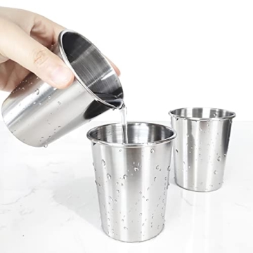 YOLCAR Stainless Steel Kids Cups for Safe Drinking