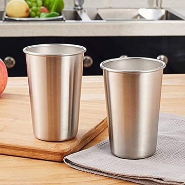 YOLCAR Stainless Steel Kids Cups for Safe Drinking