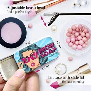 Brow Styling Soap - Thicker and Brushed-Up Eyebrows