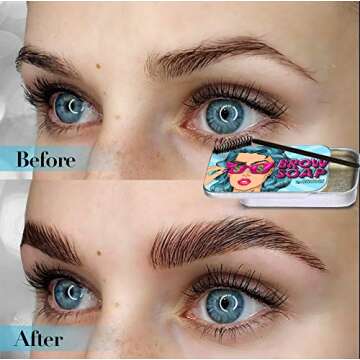 Brow Styling Soap - Thicker and Brushed-Up Eyebrows