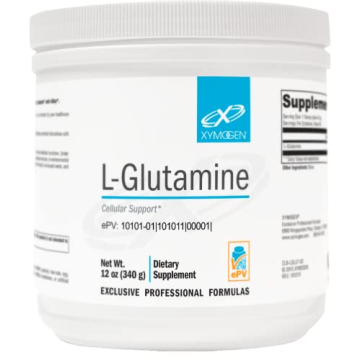XYMOGEN L-Glutamine Powder Supplement - Promotes Cellular, Immune System + Gut Health - Supports Mus...