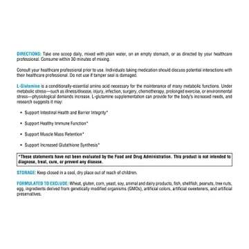 XYMOGEN L-Glutamine Powder - Supports Gut and Immune Health