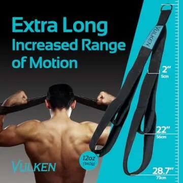 Vulken Tricep Rope Cable Attachment. 28.7 Inch & 22 Inch Two Lengths Built in One Pull Down Rope. Triceps Extension Straps Gym Equipment. Home Workout Handles for Resistance Bands.