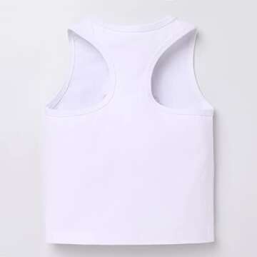 Toddler Kid Baby Girl 1/2/3/4/5/6 Year Old Birthday Party Dress Sleeveless Printed Vest Tops+Princess Tulle Tutu Skirt+Flower Crown Outfit Summer Clothes Cake Smash Photography Pink 2-3 Years