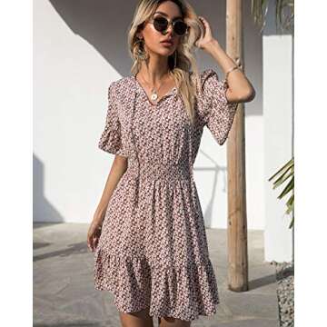 PrettyGarden Women's Classic Pink Dress for Every Occasion