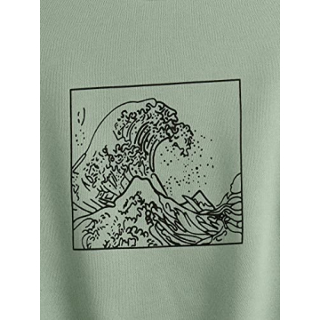 Cute SHENHE Girl's Crewneck Sweatshirt for Girls 14Y