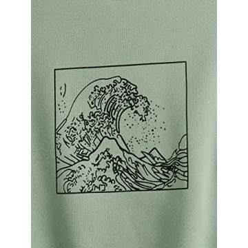 Cute SHENHE Girl's Crewneck Sweatshirt for Girls 14Y