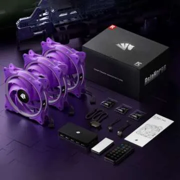 Asiahorse FS-9001 RGB Case Fan | 3-Pack 120mm ARGB Fans