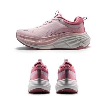 NORTIV 8 Women's Walking Shoes Cushion Comfortable ActiveBreeze Running Tennis Shoes Non-Slip Workou...