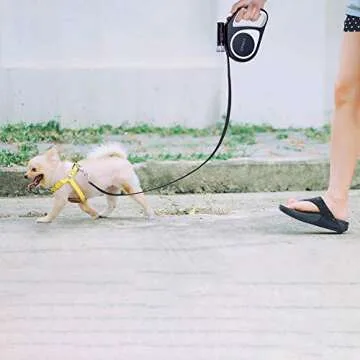 UPSKY Dog Leash with Flashlight - 16ft Retractable Leash