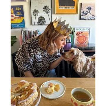 Tie Front Leopard Print Peplum Blouse for Women