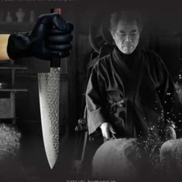 Exceptional Japanese Damascus Chef Knife for Mastery