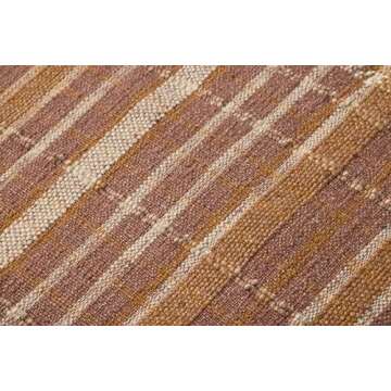 Loloi Chris Loves Julia Wallace Clay Round Pouf 36"