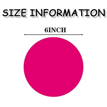 Bright Round Floor Stickers for Indoor and Outdoor Use