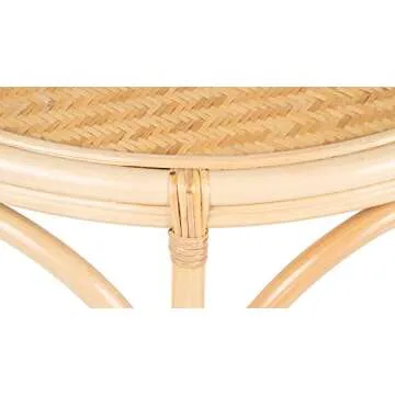 KOUBOO Busan Rattan Coffee Table - Natural Comfort