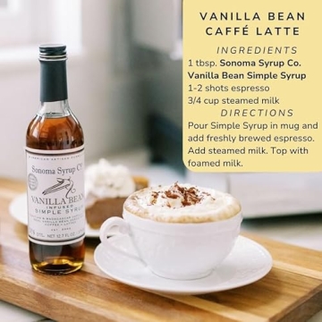 Sonoma Syrup Co Vanilla Bean Simply Syrup 12.7 fl oz