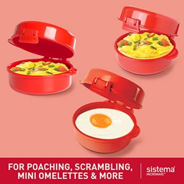 Sistema Egg Cooker for Quick and Easy Egg Meals
