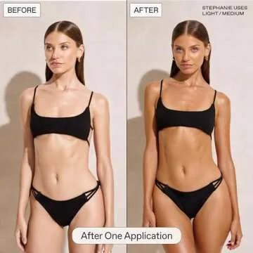 Sun Bronzed Gradual Self Tanning Lotion Australian Made 6.8 fl.oz | Moisturizing & Firming Self Tanner with Peptides | Streak-Free Luxe Sunless Tanner With Vetiver & Santal | Everyday Humans