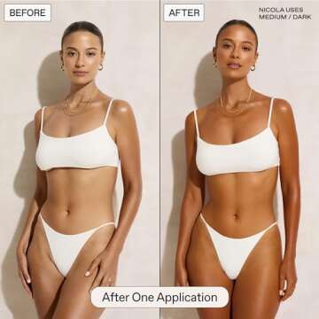 Sun Bronzed Gradual Self Tanning Lotion Australian Made 6.8 fl.oz | Moisturizing & Firming Self Tanner with Peptides | Streak-Free Luxe Sunless Tanner With Vetiver & Santal | Everyday Humans