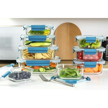 Top Genicook Glass Meal Prep Containers for Healthy Storage