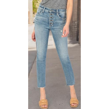 KUT Rachael High-Rise Mom Jeans - Chic & Comfortable Denim