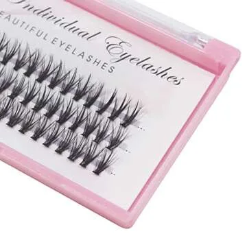 Natural Look Cluster False Eyelashes for All Occasions