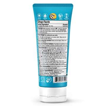 Badger Mineral Sunscreen Cream SPF 30, All Natural Sunscreen with Zinc Oxide, 98% Organic Ingredient...
