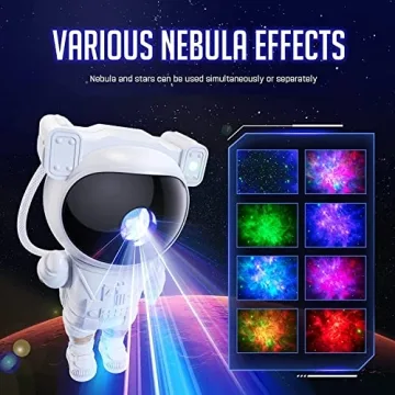 Astronaut Space Projector - Galaxy Night Light for Kids