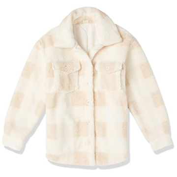Amazon Essentials Women's Oversized Teddy Sherpa Jacket