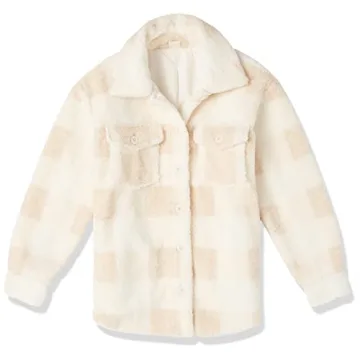 Amazon Essentials Women's Oversized Teddy Sherpa Jacket