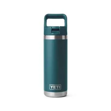 YETI Rambler 18 oz Insulated Bottle with Straw Cap