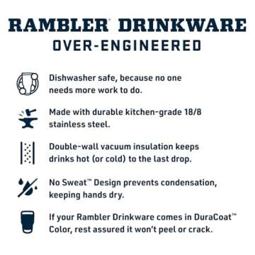 YETI Rambler 18 oz Insulated Bottle with Straw Cap