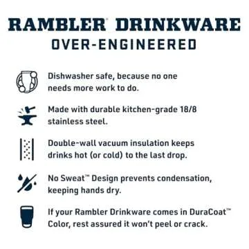 YETI Rambler 18 oz Insulated Bottle with Straw Cap