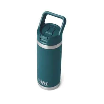 YETI Rambler 18 oz Insulated Bottle with Straw Cap