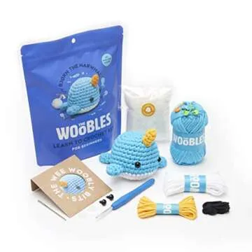 Woobles Beginners Crochet Kit with Video Tutorials