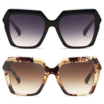 Trendy DUMOK Women’s Sunglasses with UV400 Protection