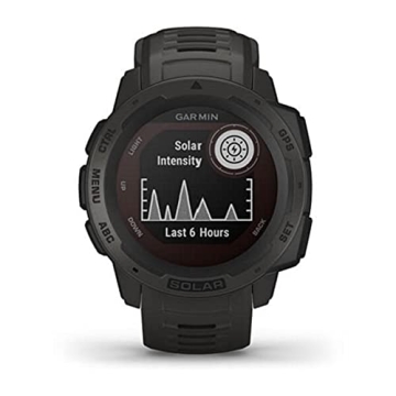 Garmin Instinct Solar Rugged Outdoor Smartwatch with Apps