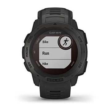 Garmin Instinct Solar Rugged Outdoor Smartwatch with Apps