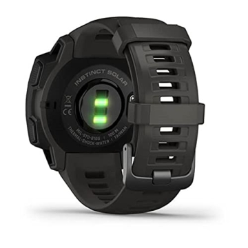 Garmin Instinct Solar Rugged Outdoor Smartwatch with Apps