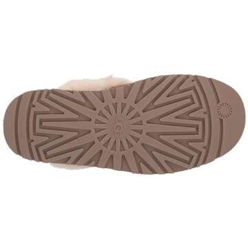 UGG Women's Disquette Slipper, Chestnut, 6