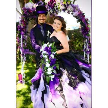 Women's Quinceanera Prom Dresses Long Ball Gown 2025 Puffy Sweetheart Ombre Satin Organza Cocktail Eveing Party Dress No Gradient White 4