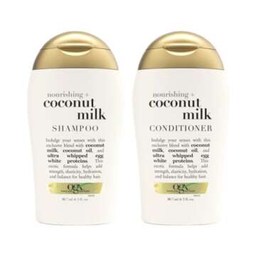 OGX Coconut Milk Shampoo & Conditioner Travel Size
