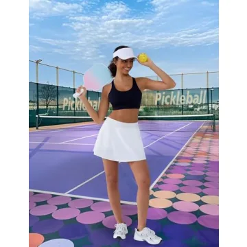 Cordaw High Support Women’s Sports Bra for Pickleball & More