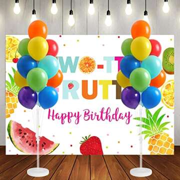 Balloon Column Kit for Floor- Set of 2,Balloon Columns with Stand, Base and Pole,Balloon Tower Backdrop Decoration for Wedding, Baby Shower, Birthday Party, or Bachelorette Parties (MULTICOLOR)